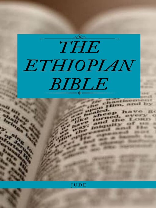 Cover image for HISTORY OF THE OLDEST ETHIOPIAN BIBLE